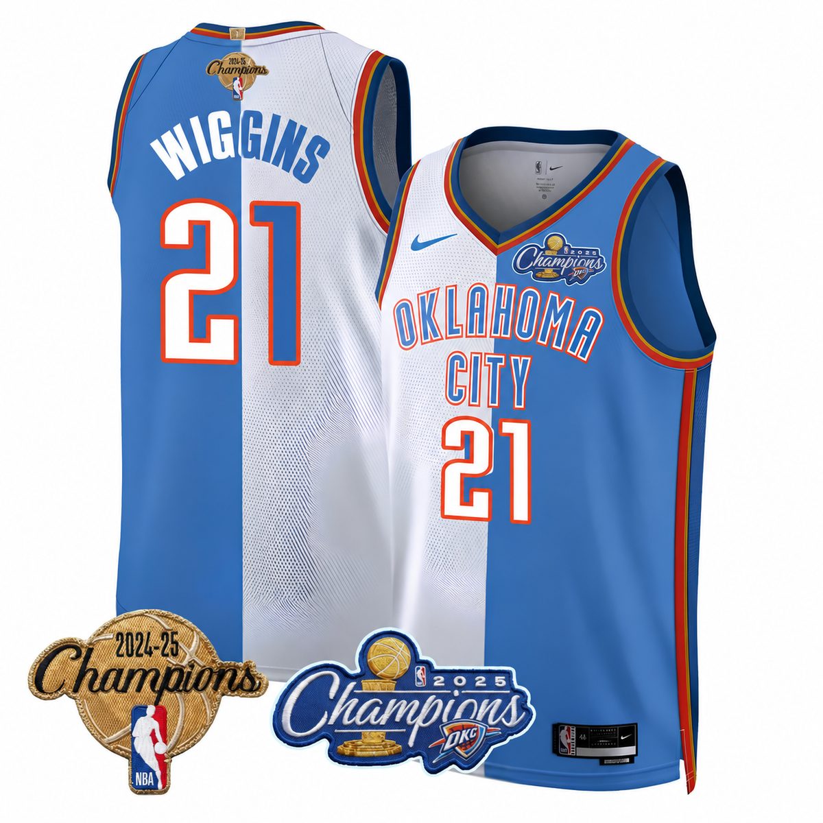 OKC Champions City Edition Jersey - Stitched