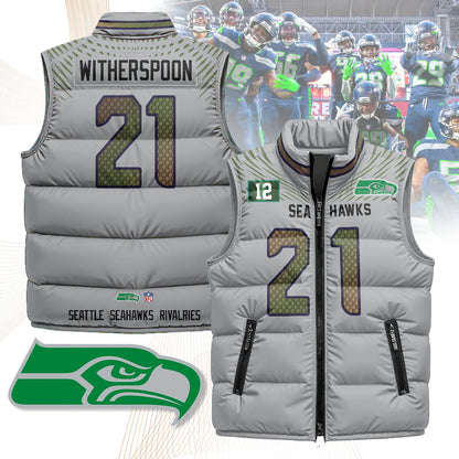 Seattle Seahawks Rivalry Series Puffer Vest