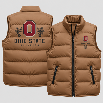 OSU 2026 Military Appreciation Puffer Vest - Printed