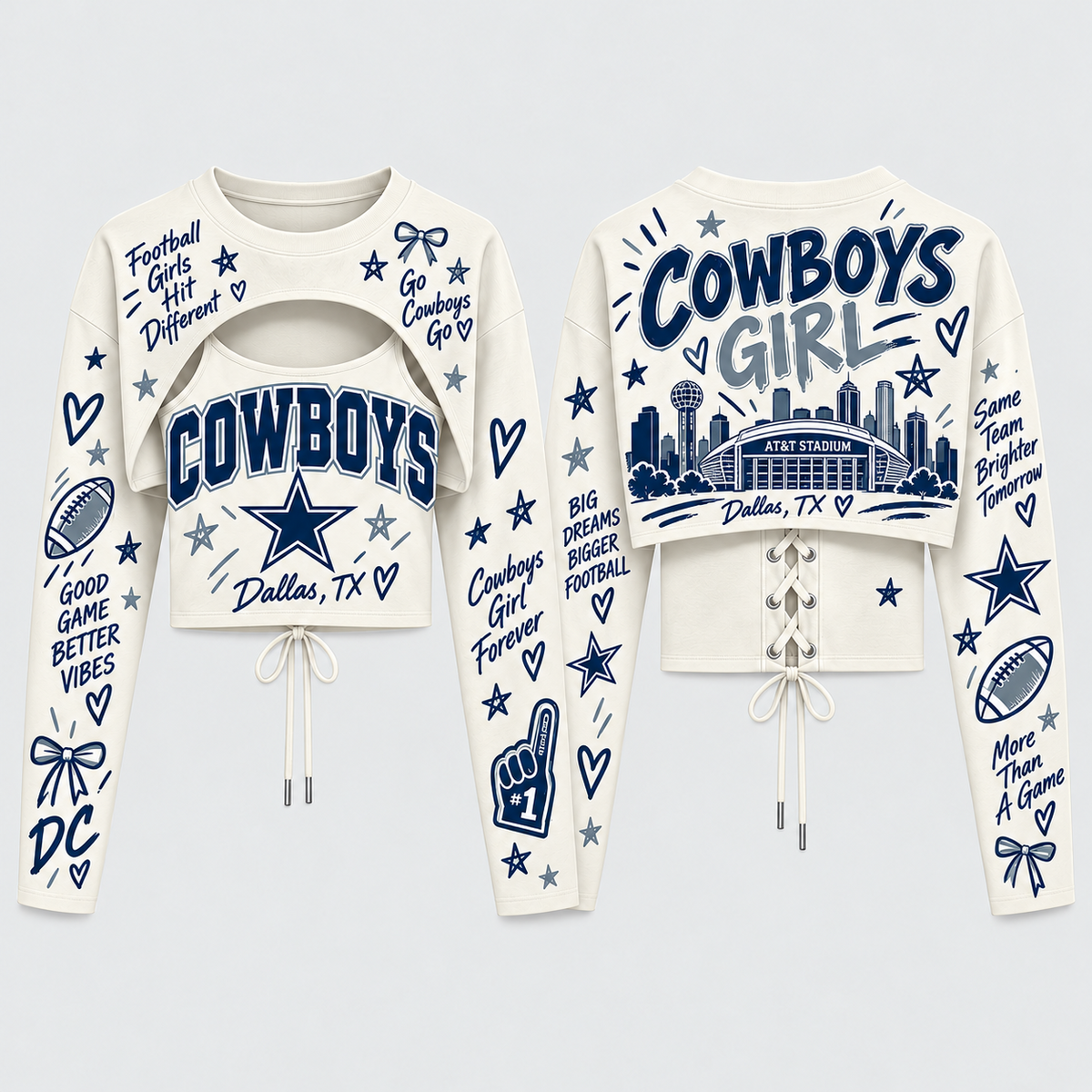DAL "DC Girl" Shrug Cami - Printed