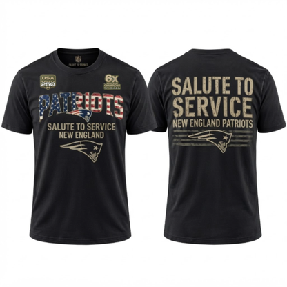 NE Salute To Service 2026 Edition T-Shirt - Printed