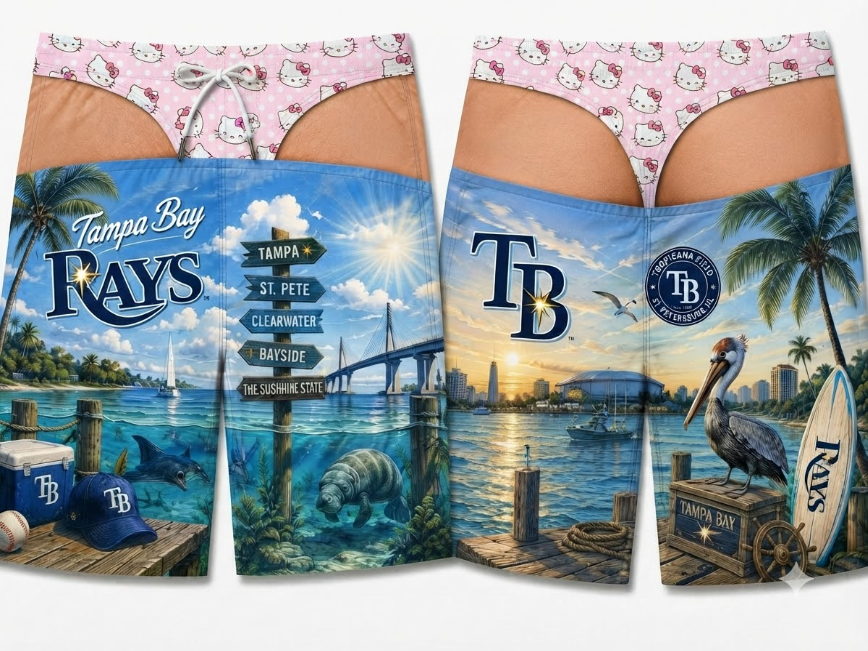 TBR Effect Body Funny Beach Short - Printed