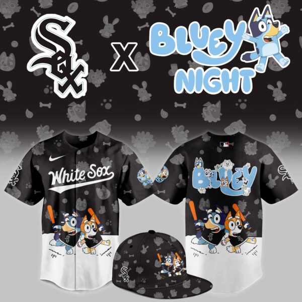 Chicago White Sox 2025 Bluey Night Limited Jersey Printed