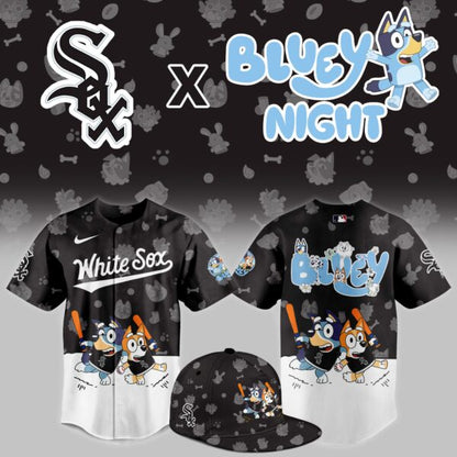 Chicago White Sox 2025 Bluey Night Limited Jersey Printed