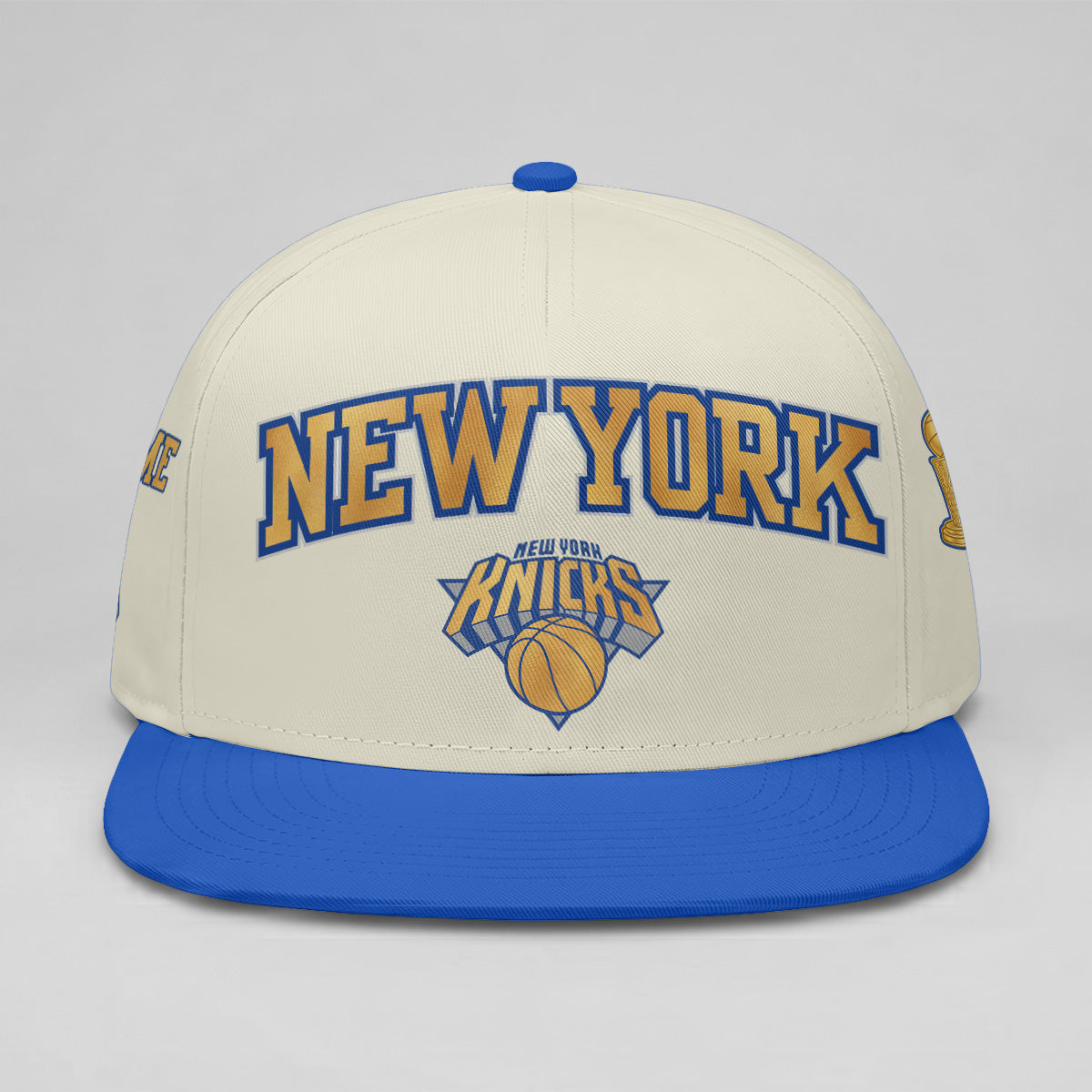 NYK 2026 Gold Champions Personalized Snapback Cap - Printed