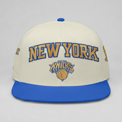 NYK 2026 Gold Champions Personalized Snapback Cap - Printed