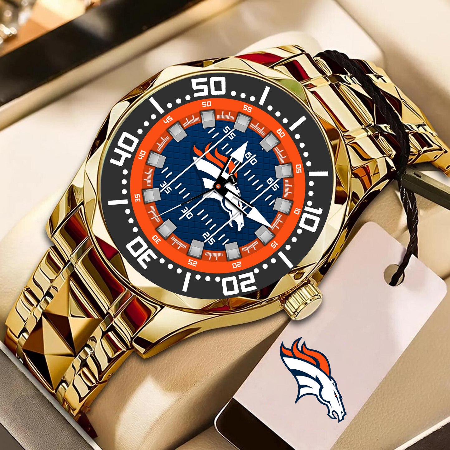 Denver Broncos Men's Watches Luxury