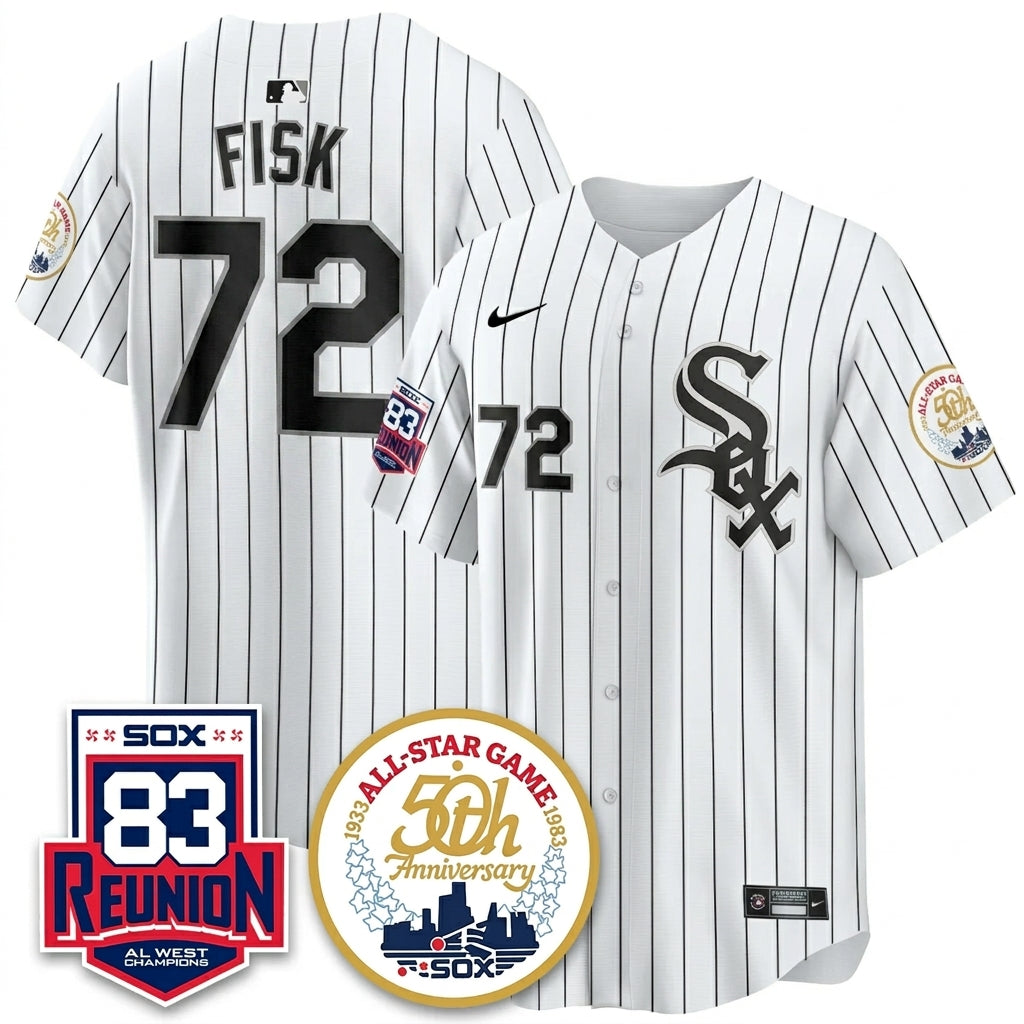 CWS Reunion Al West Champions Vapor Jersey - Stitched (2)