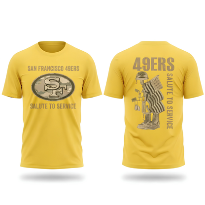 SF Salute To Service 2026 Edition Two Sides T-Shirt - Printed