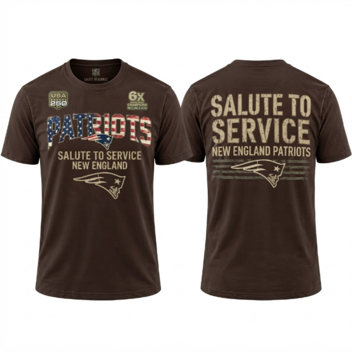NE Salute To Service 2026 Edition T-Shirt - Printed