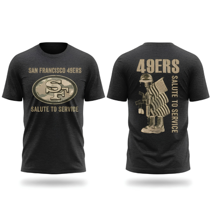 SF Salute To Service 2026 Edition Two Sides T-Shirt - Printed