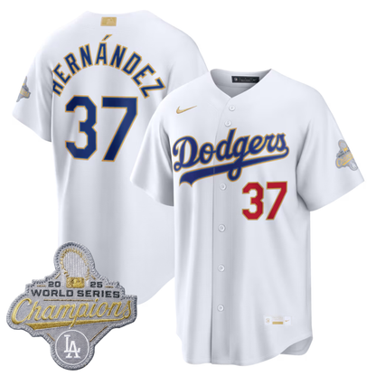 LAD 2026 Gold Collection Stadium Jersey - Stitched