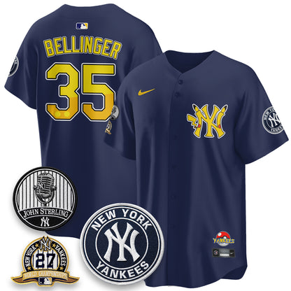 NYY x PKM Cartoon Limited Jersey -  Stitched