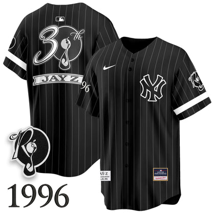 New York Yankees x Jay Z Edition Vapor Jersey V2- Stitched