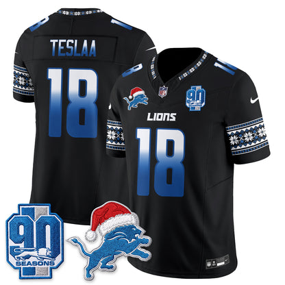 DET Xmas Edition Vapor Jersey - Stitched