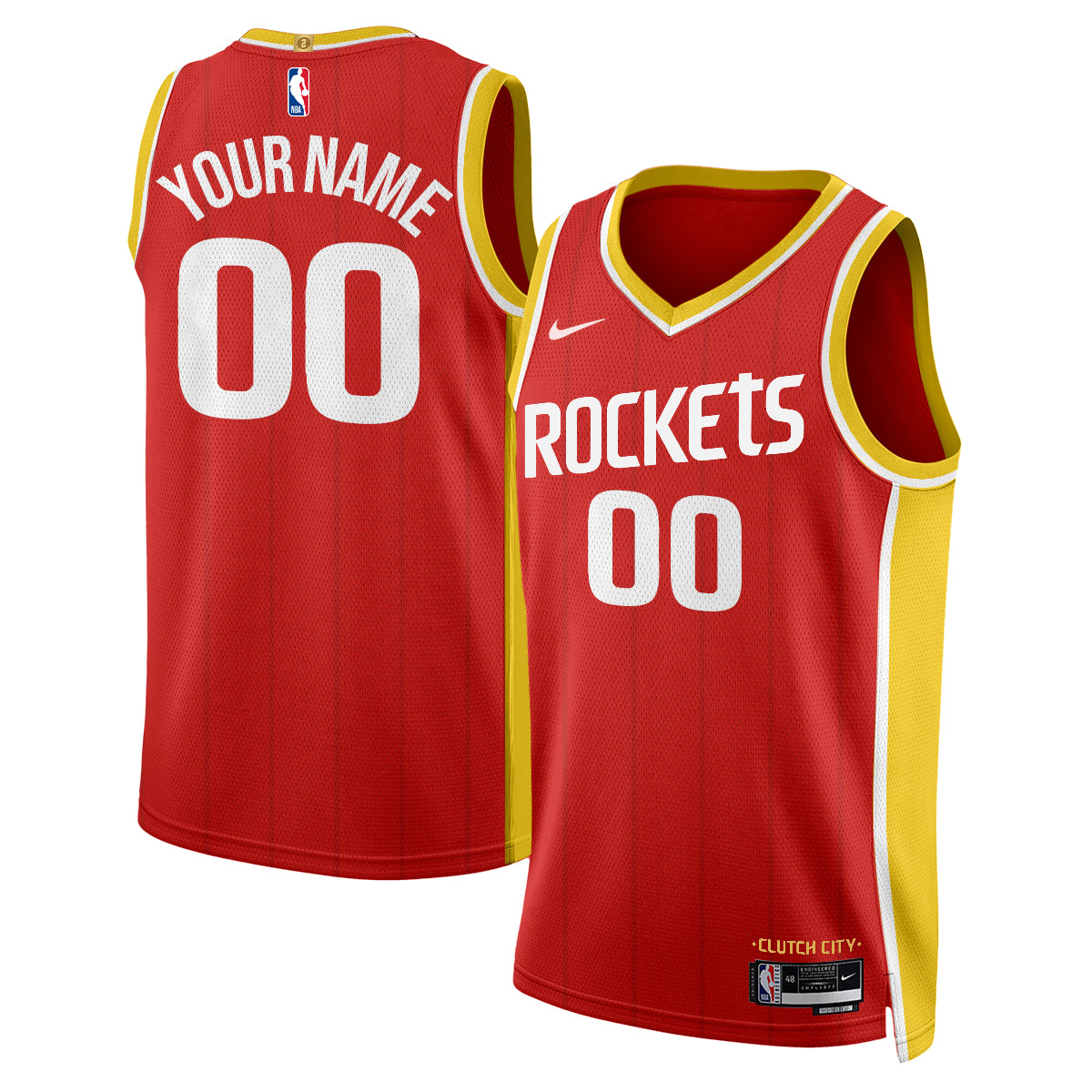 HOU 2026 “Icon Edition” Vapor Custom Jersey -Stitched
