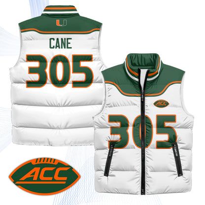 MIA 2001 Throwback Puffer Vest - Printed