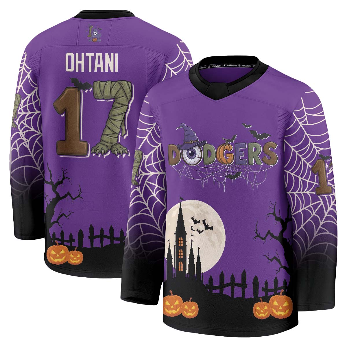 LAD Halloween Edition Hockey Jersey - Printed