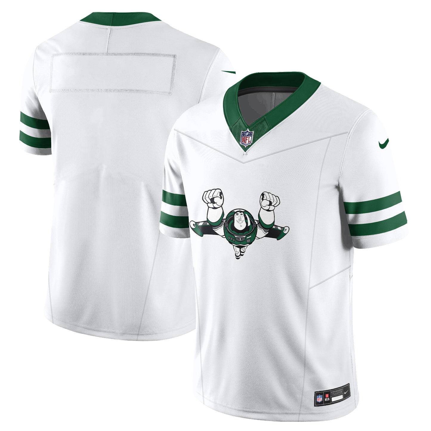 New York Jets x Infinity & Beyond Hero Edition Vapor Jersey - Stitched