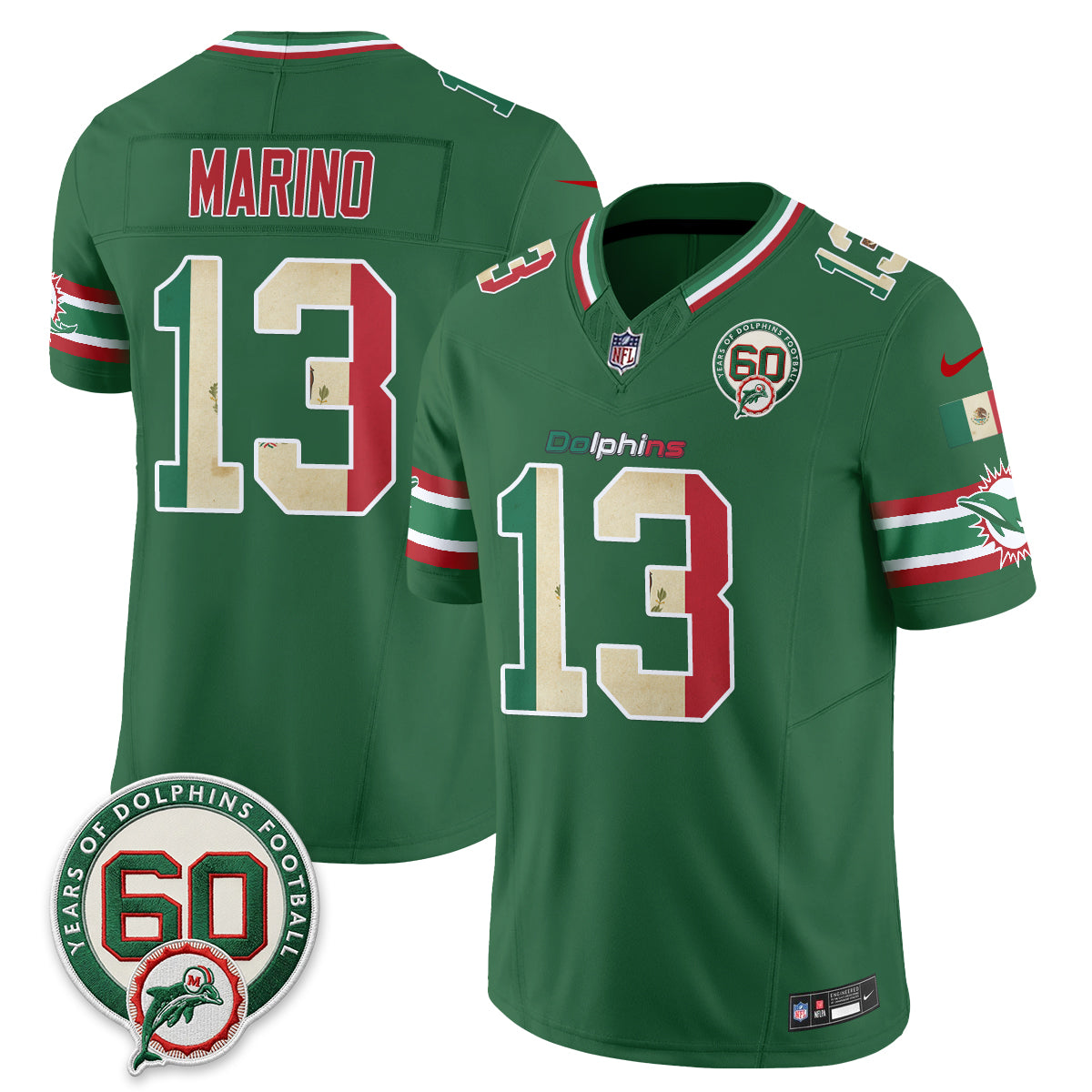 MIA Mexico Edition Vapor Jersey - Stitched
