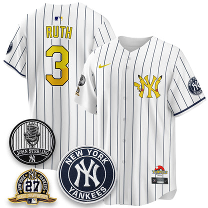 NYY x PKM Cartoon Limited Jersey -  Stitched