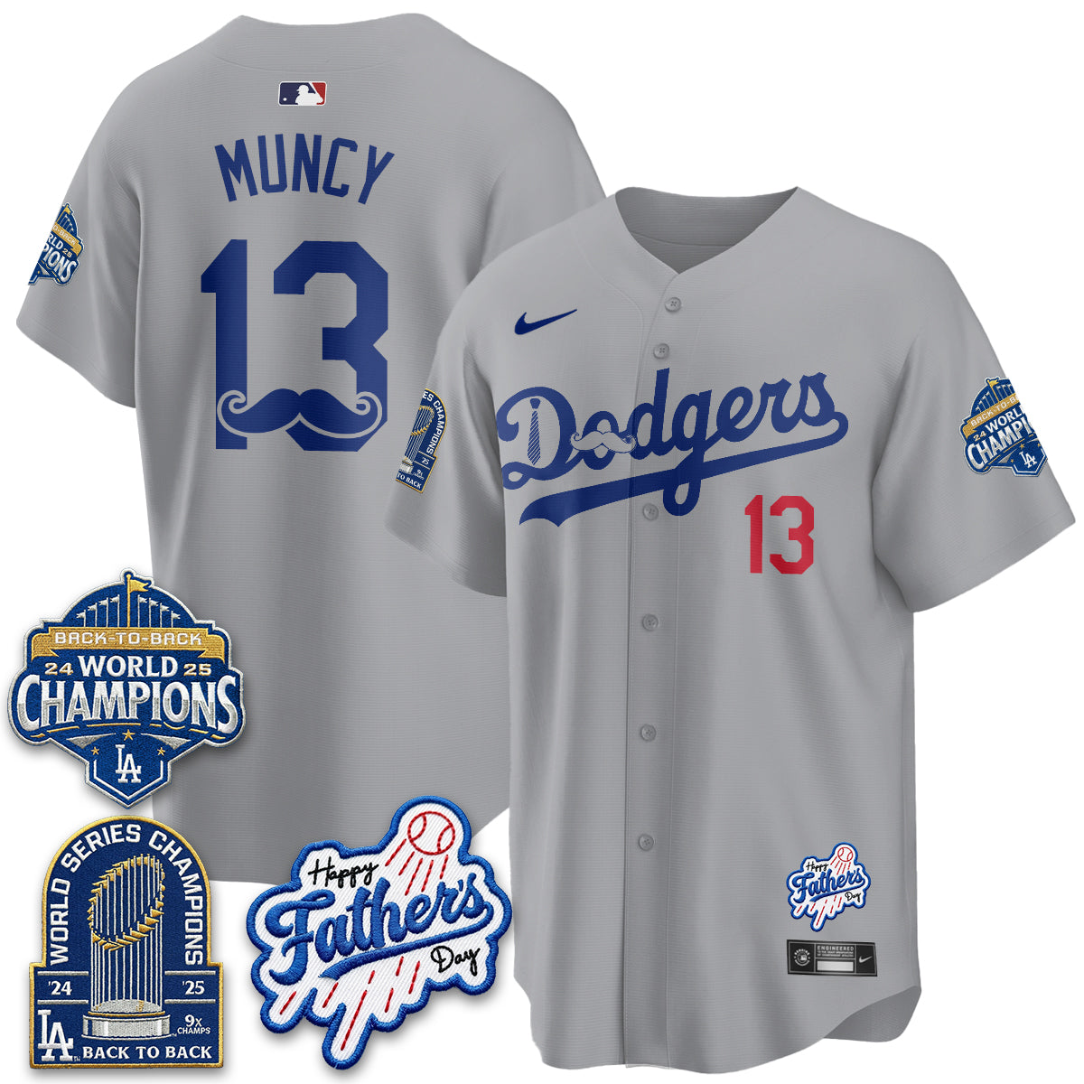 LAD Happy Father's Day 2026 Jersey - Stitched