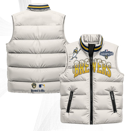 MIL 2026 NL Division Champs Puffer Vest - Printed