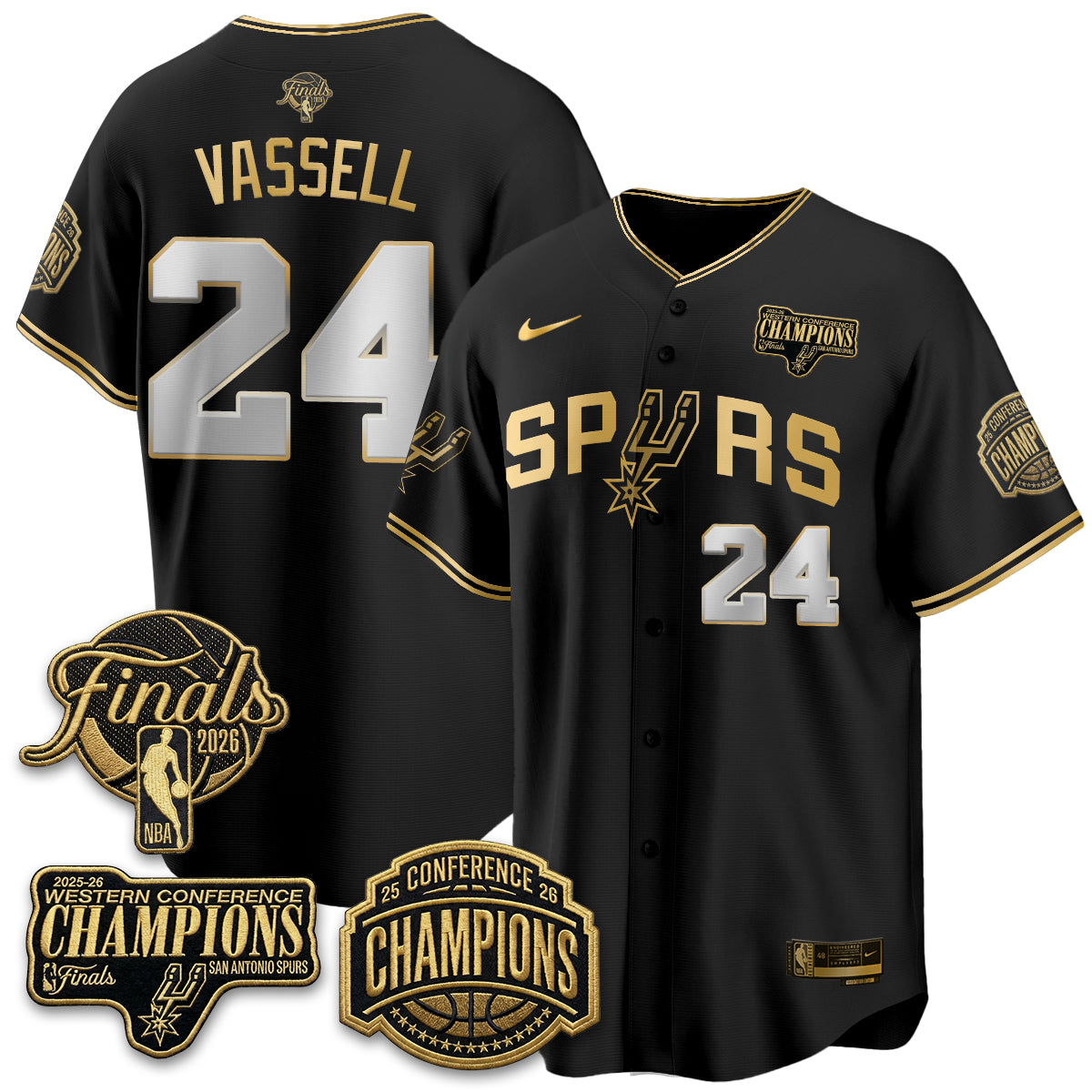 SAS 2026 Basketball Finals Vapor Special Jersey - Stitched
