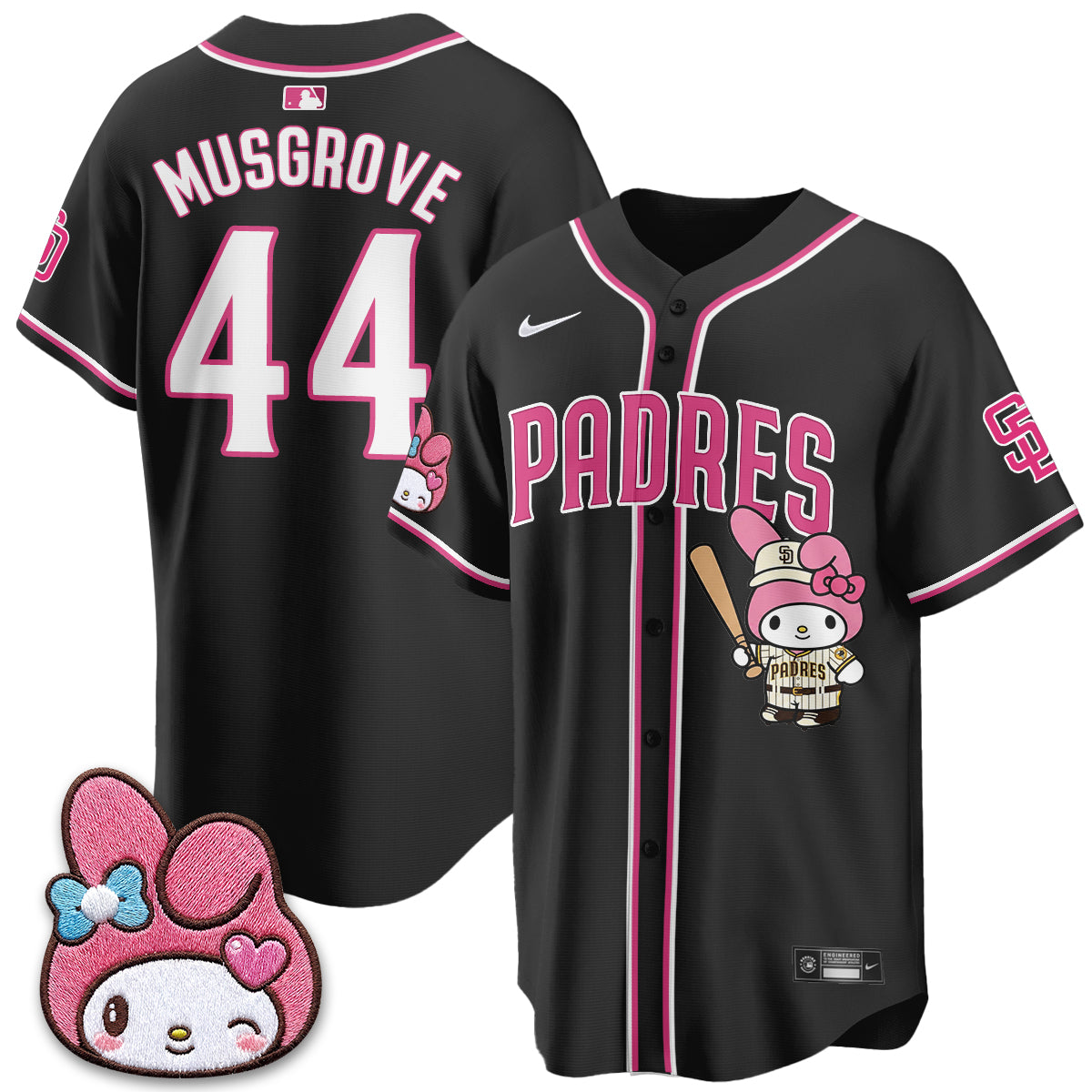 SD x Pink Sanrio Friend Vapor Jersey - Stitched