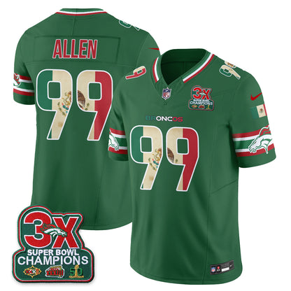 DEN Mexico Edition Vapor Jersey - Stitched