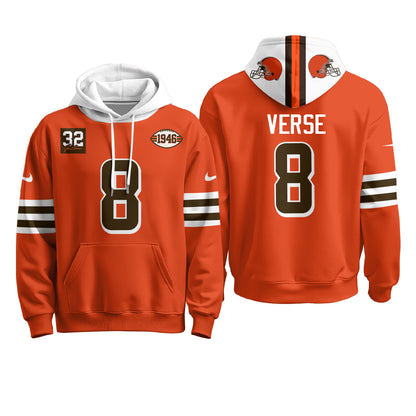 CLE 1946 Anniversary Patch Hoodie - Stitched