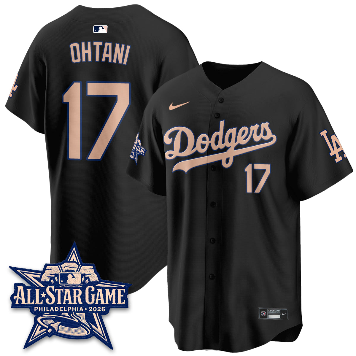 Los Angeles Dodgers All Star Game 2026 Vapor Jersey - Stitched