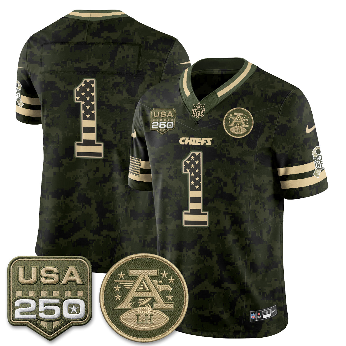 KC 2026 Salute to Service Camo Edition V2 - Stitched