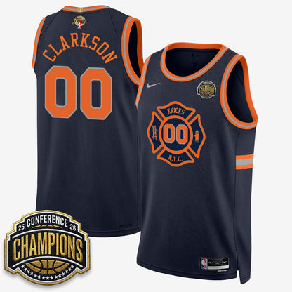 NYK 2026 NBA Finals City Edition Jersey V3- Stitched