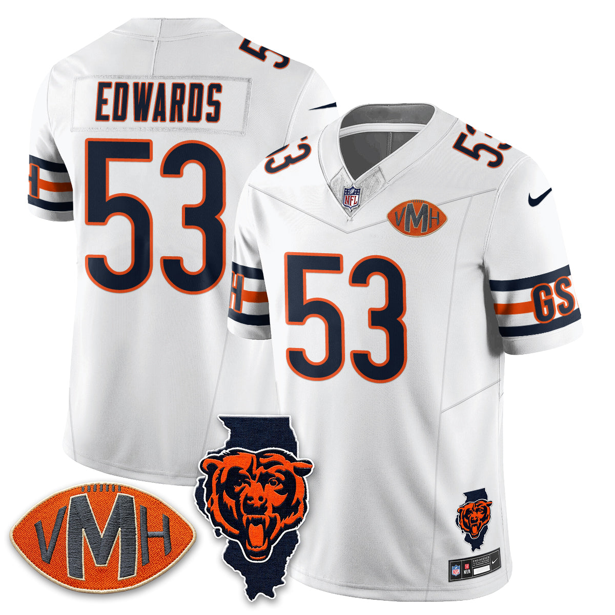 CHI Polar Bear Edition Vapor Jersey - Stitched