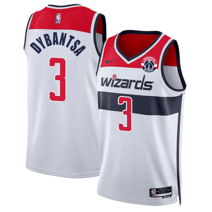 WAS 2026 Basketball Draft Pick #1 Vapor Jersey - Stitched