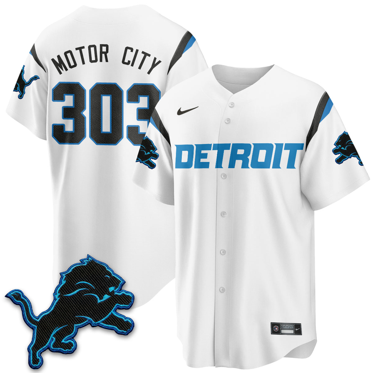 DET 2026 Rivalries Baseball Vapor Jersey - Stitched