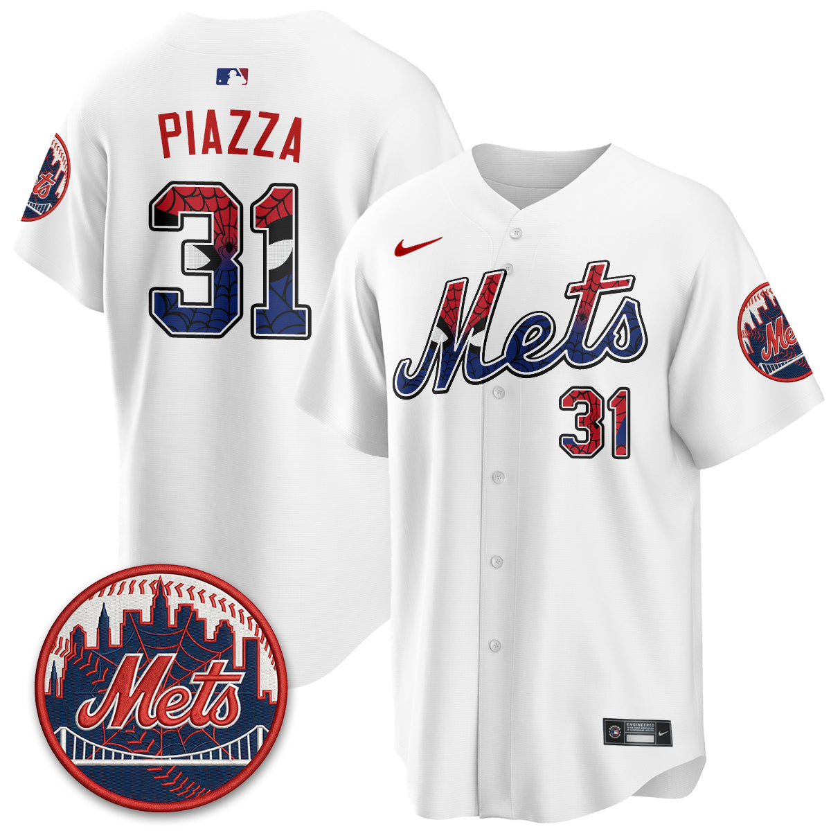 New York Mets x Web-Head Vapor Premier Limited Jersey - All Stitched V2