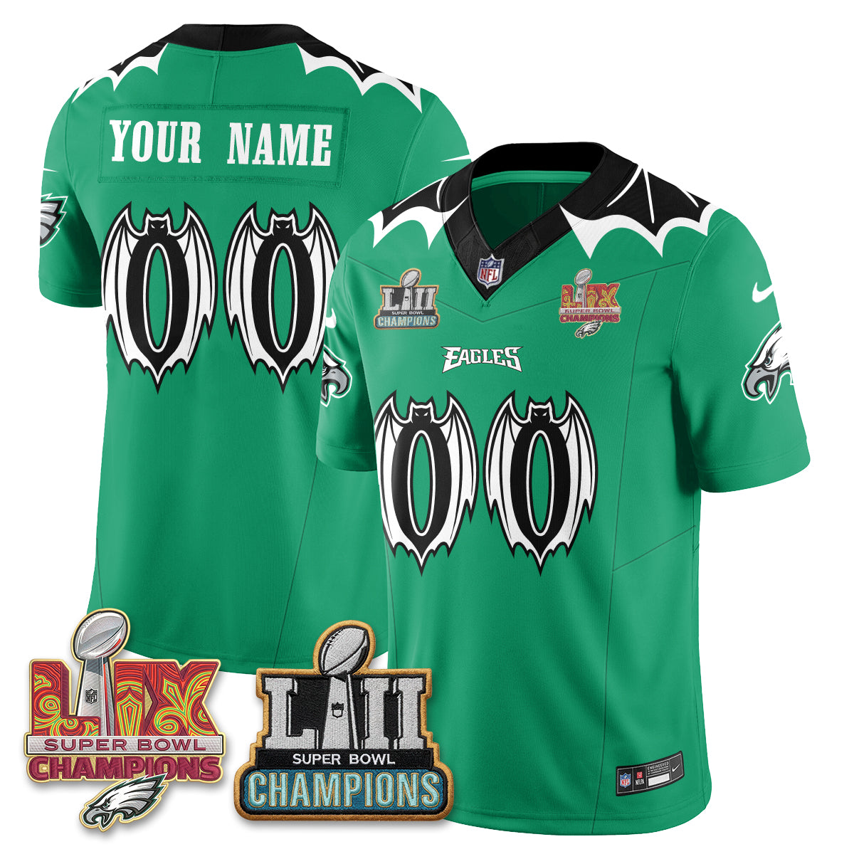 PHI x Bat Edition Vapor Custom Jersey - Stitched