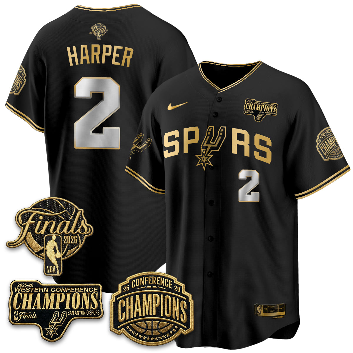 SAS 2026 Basketball Finals Vapor Special Jersey - Stitched