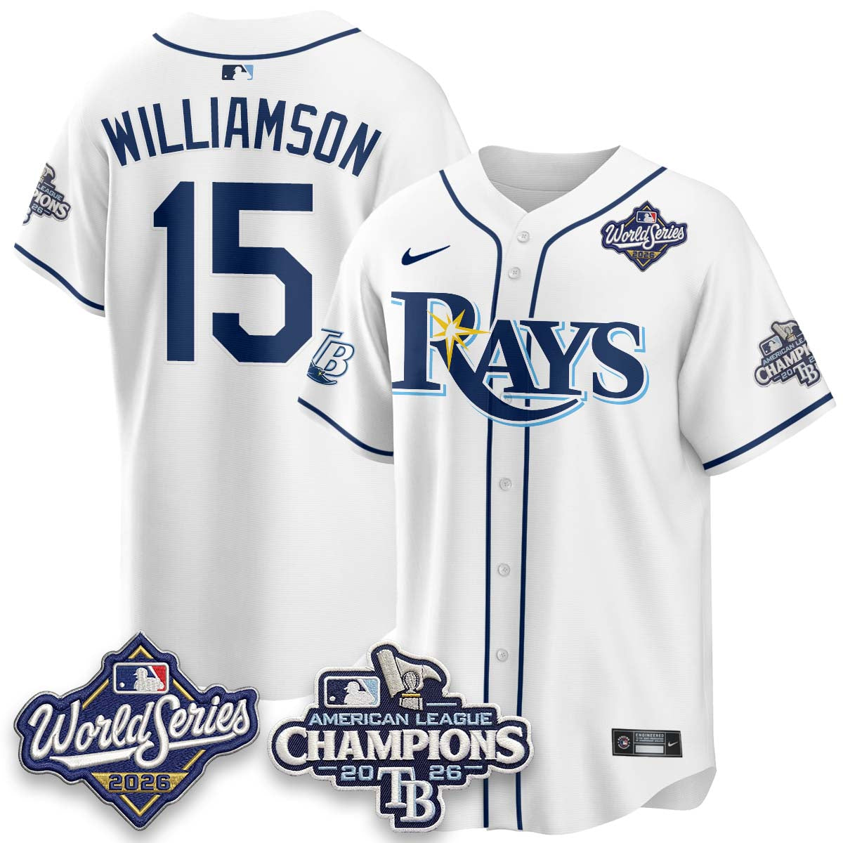 TB 2026 AL Champions Limited White Edition - Stitched