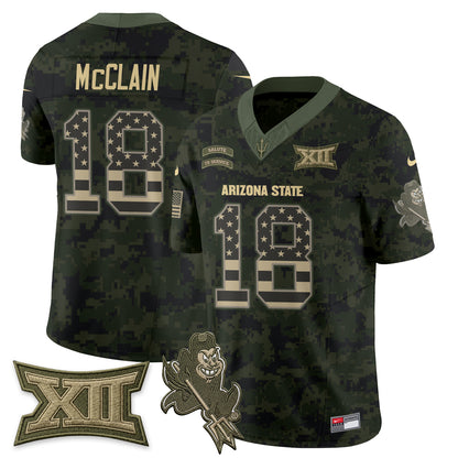 ASU 2026 Salute to Service Vapor Jersey - Stitched