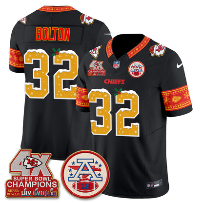KC Xmas Edition Vapor Jersey - Stitched