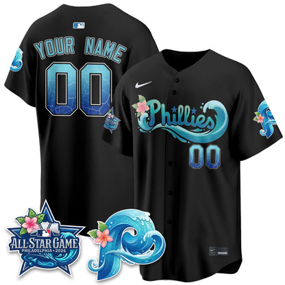 Philadelphia Phillies Aloha Spirit Vapor Limited Custom Jersey - Stitched