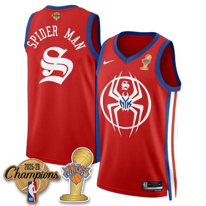 New York Knicks 2026 Champions Brand New Day Vapor Jersey - Stitched