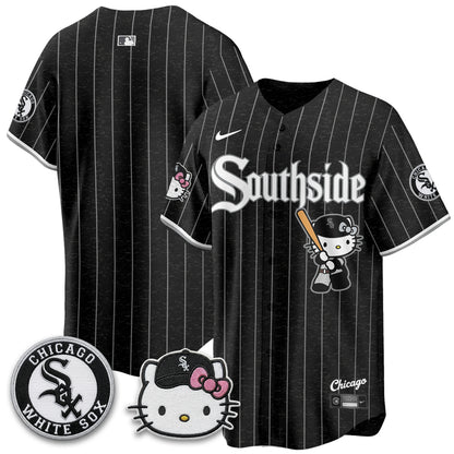 Chicago White Sox x Meow KT Vapor Jersey - Stitched