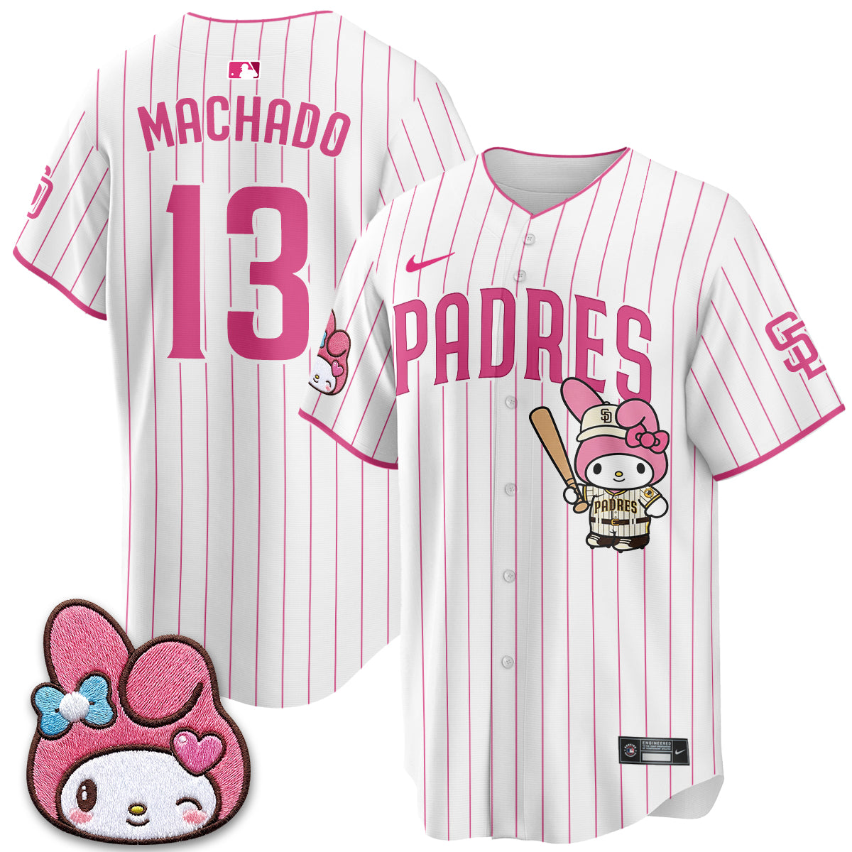 SD x Pink Sanrio Friend Vapor Jersey - Stitched