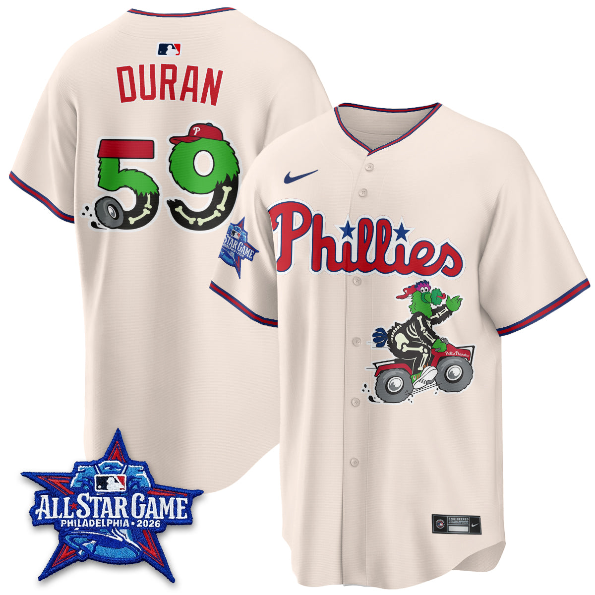 PHI Skeleton Edition Vapor Jersey - Stitched