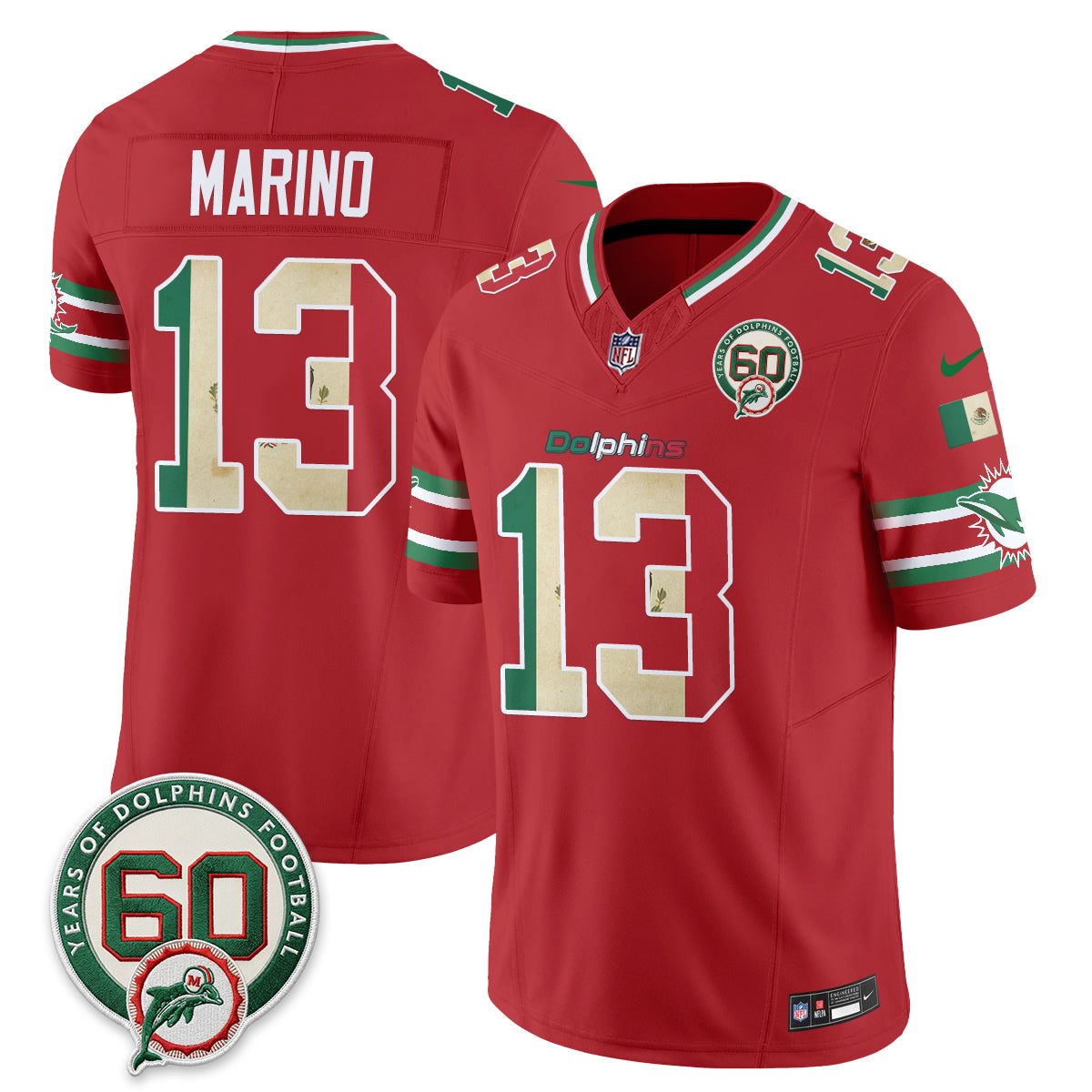 MIA Mexico Edition Vapor Jersey - Stitched