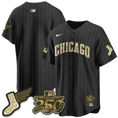 Chicago White Sox Salute to Service 2026 Vapor Limited Jersey - Stitched